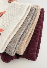 Next TRAINERS 4 PACK - Čarape - autumn animals ditsy
