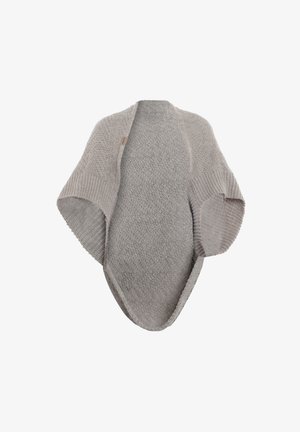 Knit Factory AMBER - Poncho - iced clay