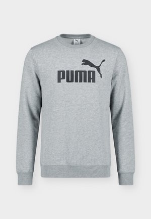 Puma, NO. 1 LOGO CREW  - Collegepaita - medium gray heather