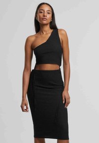 Urban Classics CUT OUT - Jerseykjole - black