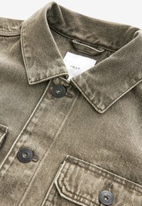 Next REGULAR FIT BUTTON UP - Spijkerjas - neutral wash