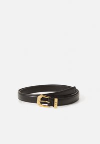 BELT UNISEX - Gürtel - black/gold-coloured