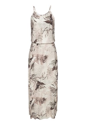 LASCANA, LASCANA MAXIKLEID - Maxi dress - taupe-sand bedruckt