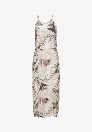 LASCANA, LASCANA MAXIKLEID - Maxi dress - taupe-sand bedruckt