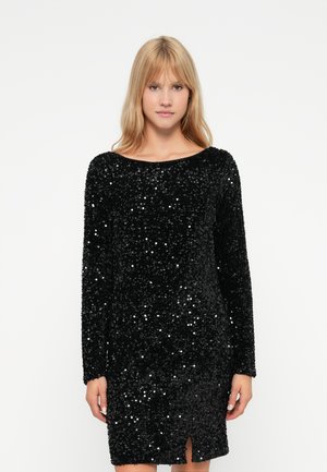 VMBELLA SHORT DRESS - Koktailové šaty/večierkové šaty - black