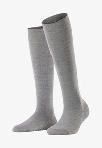 FALKE - Softmerino Knee-High warm - Calzettoni - light grey Immagine in miniatura 1