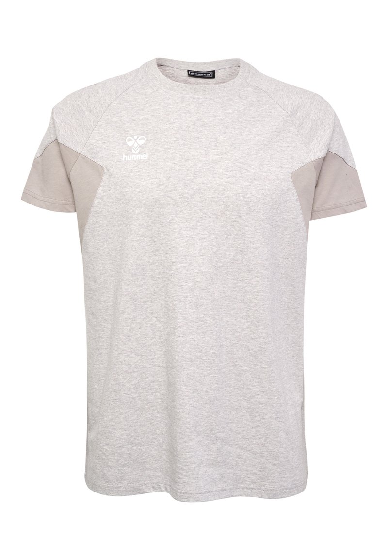 Hummel T-shirt basic lichtgrijs