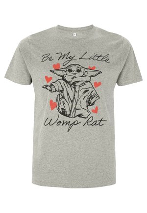STAR WARS THE MANDALORIAN BE MY WOMP RAT - T-Shirt print - melange grey