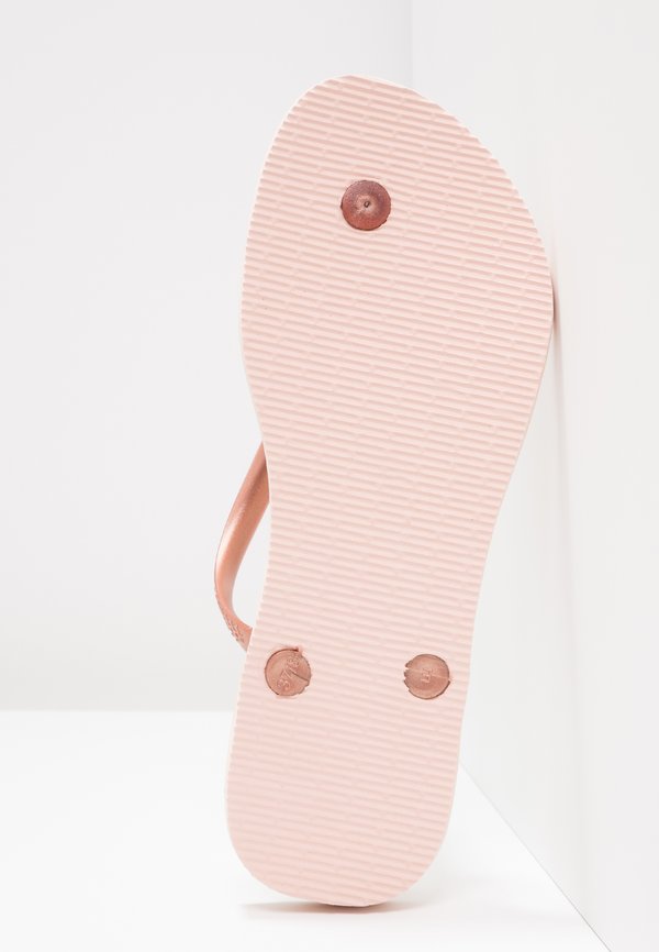 SLIM - T-bar sandals - ballet rose2