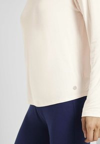 TOM TAILOR LANGARM - Pyjamashirt - beige