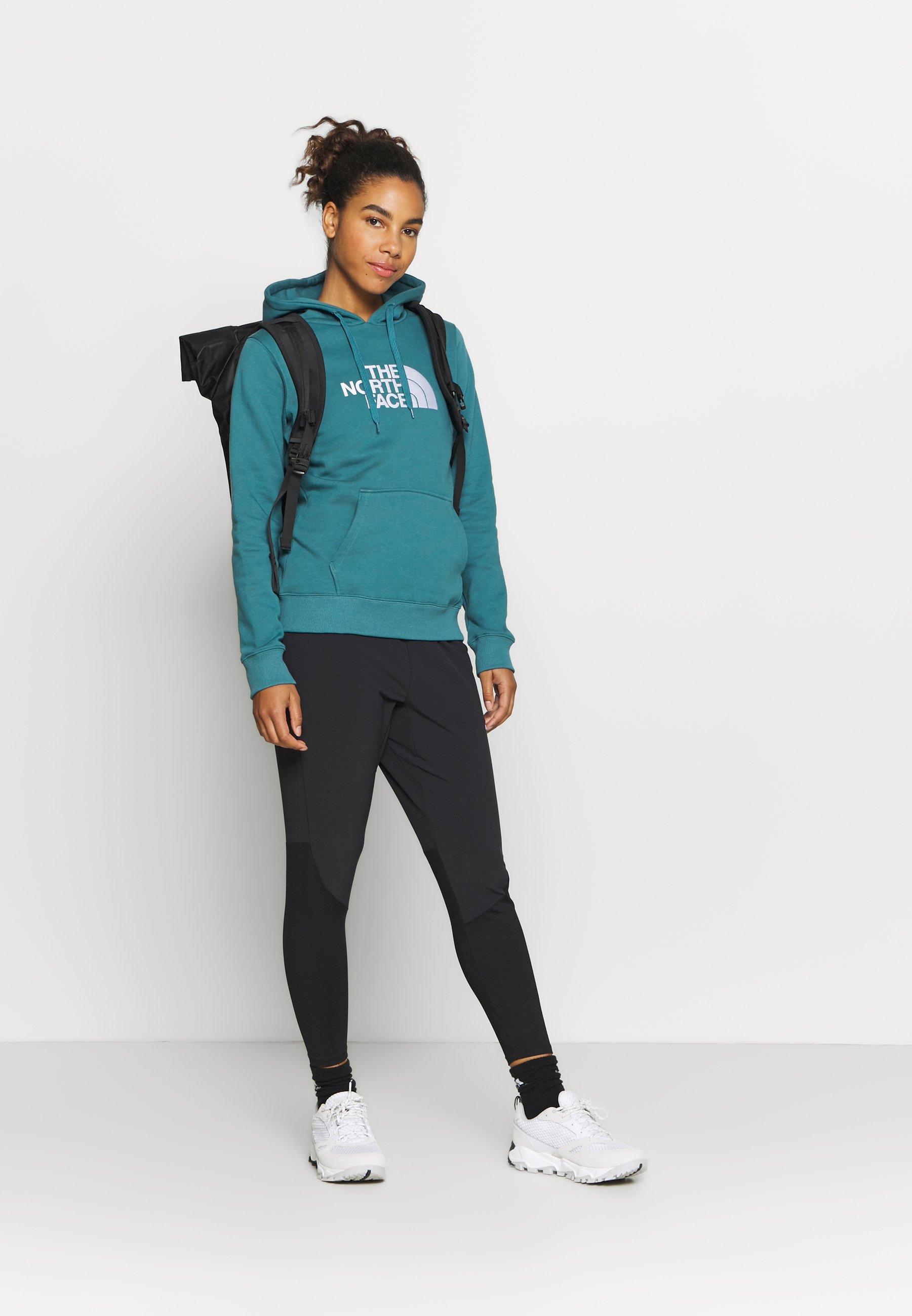 The North Face Womens Drew Peak Hoodie Hoodie Mallard Blue Mottled Dark Blue Zalando Co Uk