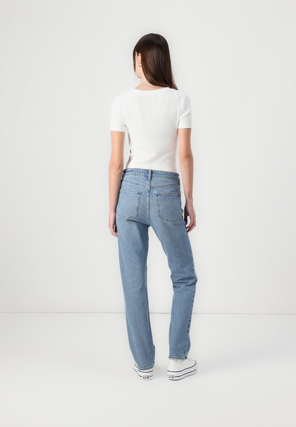CURVY ATLANTIC - Straight leg jeans - medium indigo3