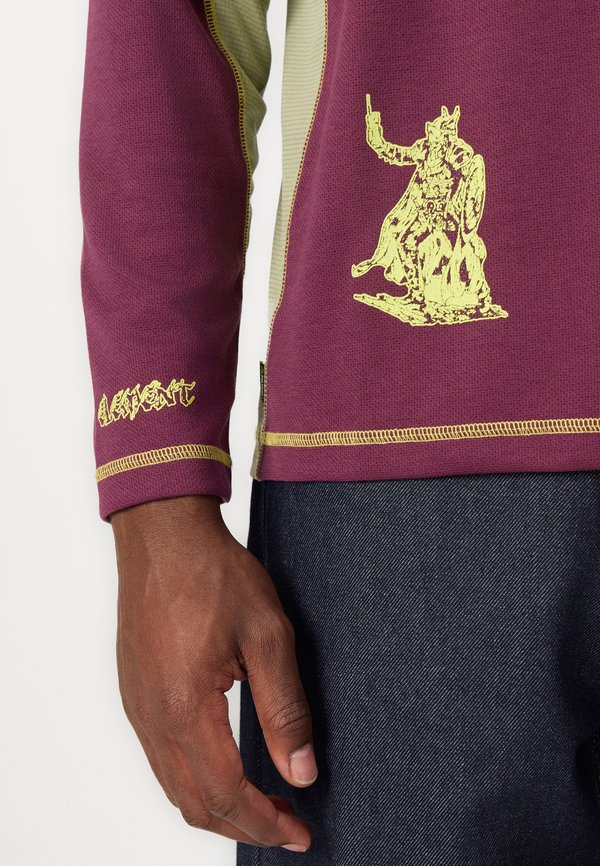 NATURE CALLS TECH - Long sleeved top - prune3