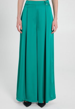 Pantaloni - green plain