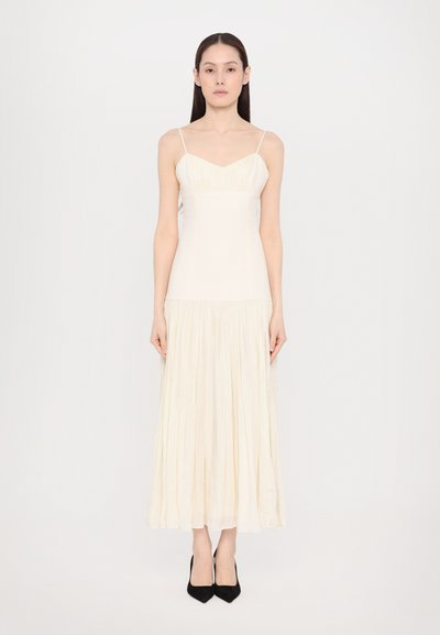 sandro ROBE - Robe de jour - ecru