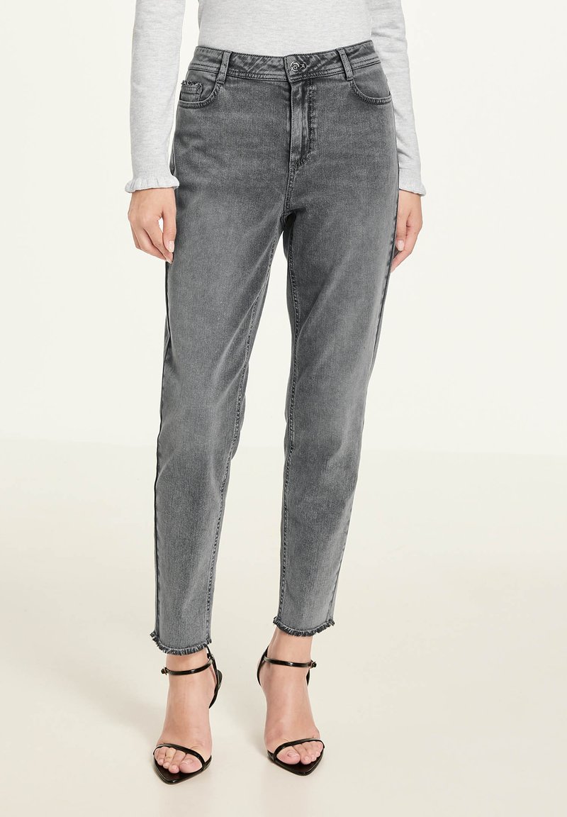 Taifun Jeans Relaxed Fit grey denim/grau Zalando.ch