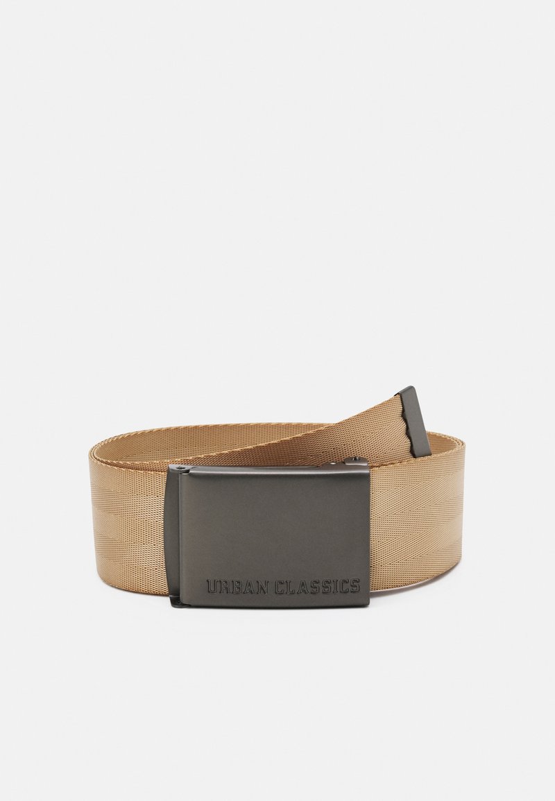 Urban Classics - EASY BELT UNISEX - Bælter - beige, Forstør