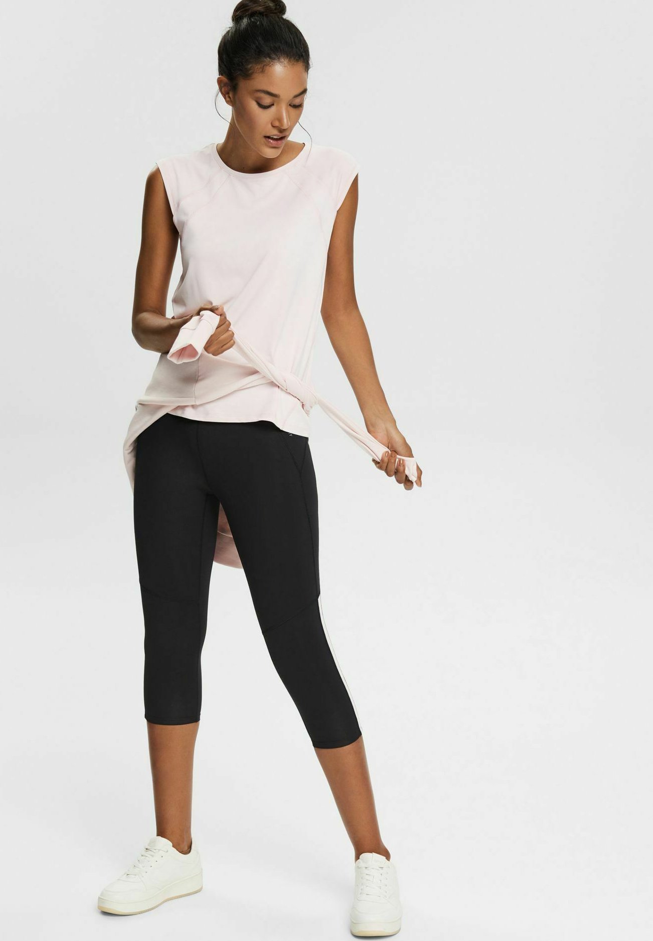 Esprit Sports 3/4 sportbroek - black/zwart - Zalando.nl
