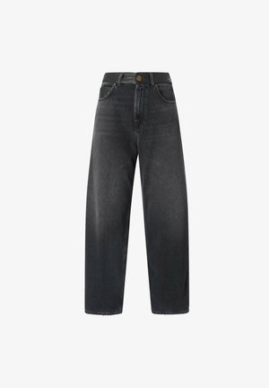 Pinko, 103857-A3GW ESTELLE EGG TROUSERS - Jean boyfriend - black