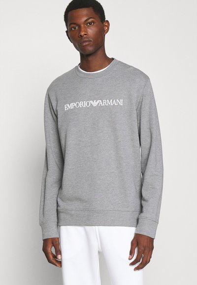 Emporio Armani FELPA - Camisola - grigio/fantasia