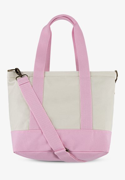 Polo Ralph Lauren PLAYER TOTE  - Velká kabelka - white/carmel pink