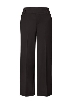 Street One, WIDE LEG HOSE MIT KNOPFDETAILS - Pantalon classique - black coffee