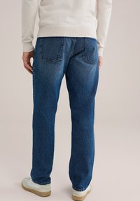 WE Fashion BLUE RIDGE - Ravne kavbojke - dark blue
