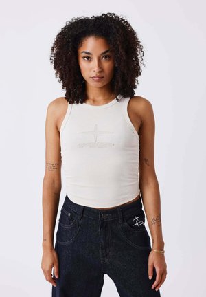 FADED - Top - crème camel