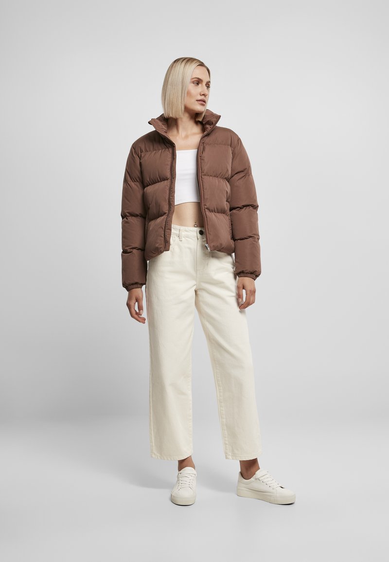 Urban Classics Winterjas bruin