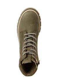 Tamaris ELEGANTE REMOVABLE SOCK - Bottines à plateau - olive
