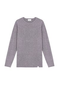 Nowadays HONEYCOMB CREW NECK - Strickpullover - midgrey