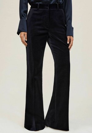 REGULAR FIT VERDA STRIPE FLARED   - Nadrágok - navy