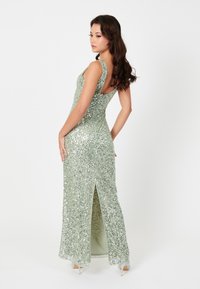 BEAUUT EMBELLISHED SEQUINS - Abiti per occasioni speciali - sage green