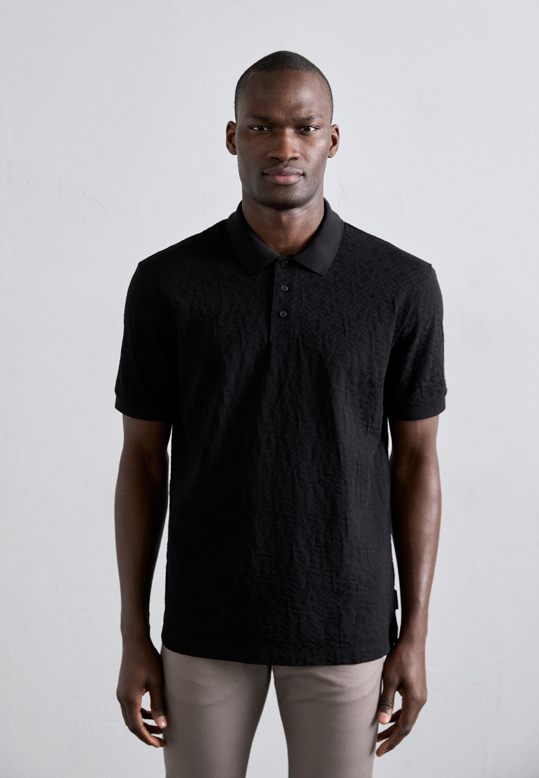 Armani Exchange Polo shirt black
