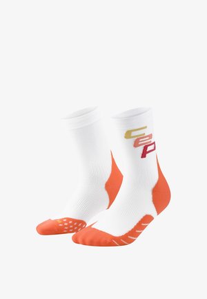 CEP, CEP RUN EDT. STEPS SOCKS, MID CUT, WOMEN - Sportsocken - white coral