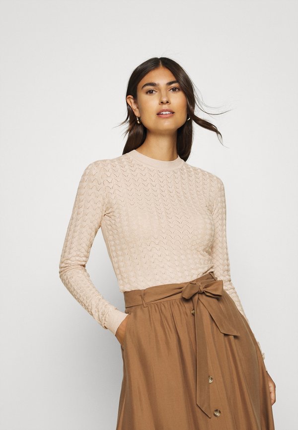 Jumper - light tan melange