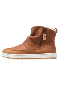Unselected, cognac/offwhite