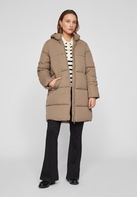 VILA Abrigo de invierno - walnut