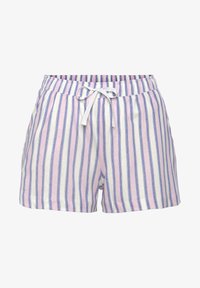 Non sélectionné, hellblau lila gestreift