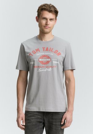LOGO  - Potiskana majica - formal grey