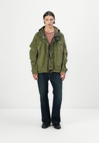 G-STAR Parka - overdye shadow olive gd