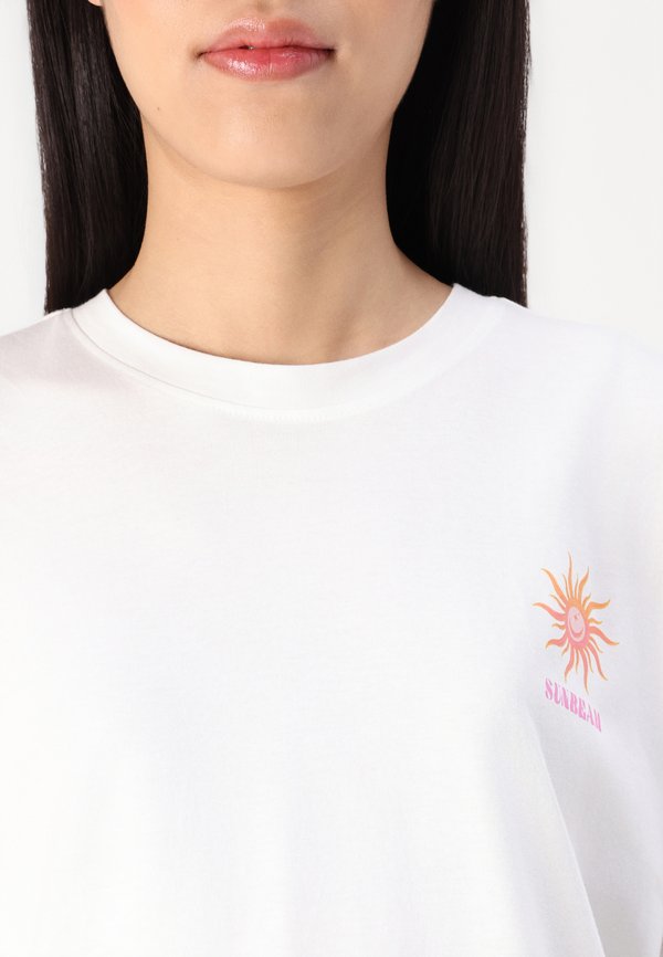 OLMRUTH SOLEI LIFE - Print T-shirt - cloud dancer3