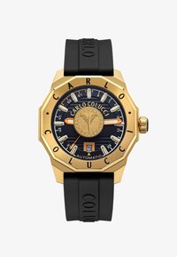 Ausgewählt, schwarz- und goldfarben