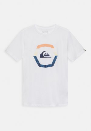 UPRISE SS YTH - Print T-shirt - white