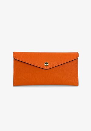 OH MY BAG, MONNAIE EN GRAINÉ ITALIEN CLOE - Portefeuille - orange