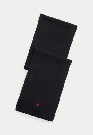 Polo Ralph Lauren, SIGNATURE PONY WOOL SCARF - Sciarpa - black