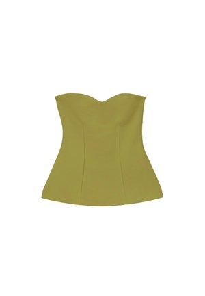 Stradivarius, BANDEAU SWEETHEART NECKLINE 02736549 - Débardeur - green