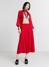 Calliope Stoffhose - rosso