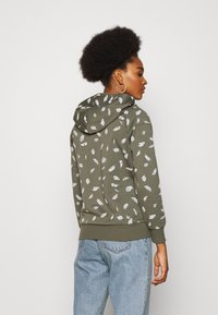 ONLY ONLJALENE HOOD - Sweatshirt com capuz - agave green