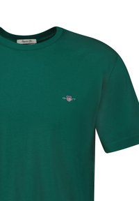 GANT SHIELD - T-paita - grün deep forest green